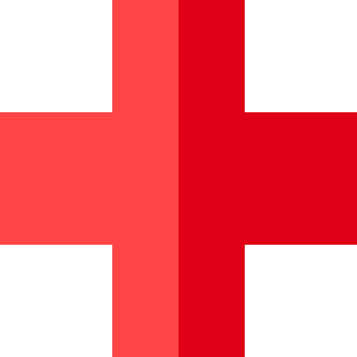 croix rouge pour illustrer le mot soins