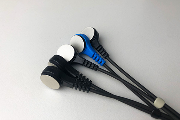 Cable avec electrodes pour blueback physio