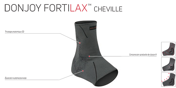 DonJoy FORTILAX Cheville chevillere elastique