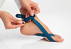 Mise en place Taping Hallufix pour Hallux Valgus 4