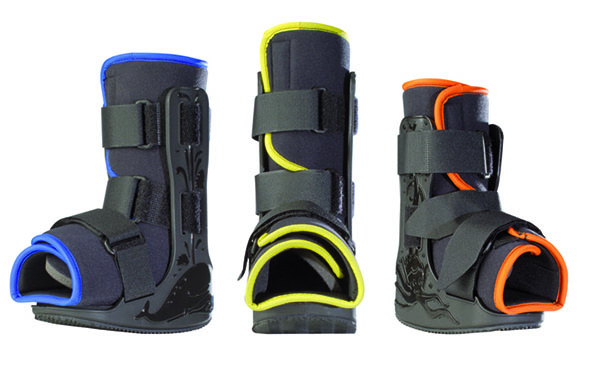 bottes immobilisation cheville pour enfant walking boot