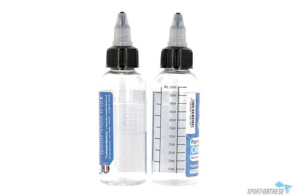 flacons 50ml comparaison avec gradutation