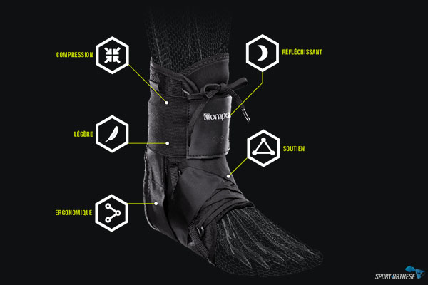 chevillere compex lace-up