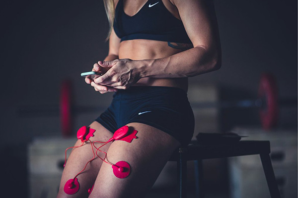 powerdot avec 2 modules pour electrostimulation sport