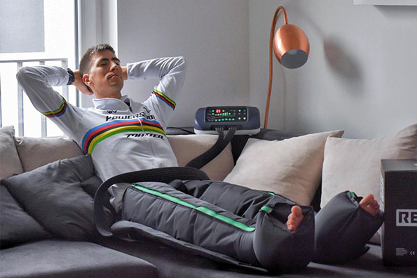 reboots one botte pressotherapie velo recuperation jambe.