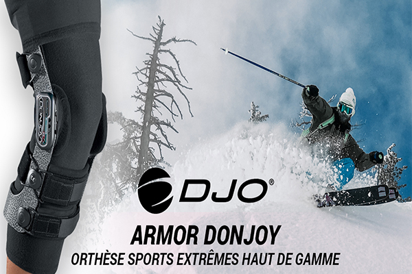 Attelle de genou ligamentaire articulée Armor - Donjoy Enovis