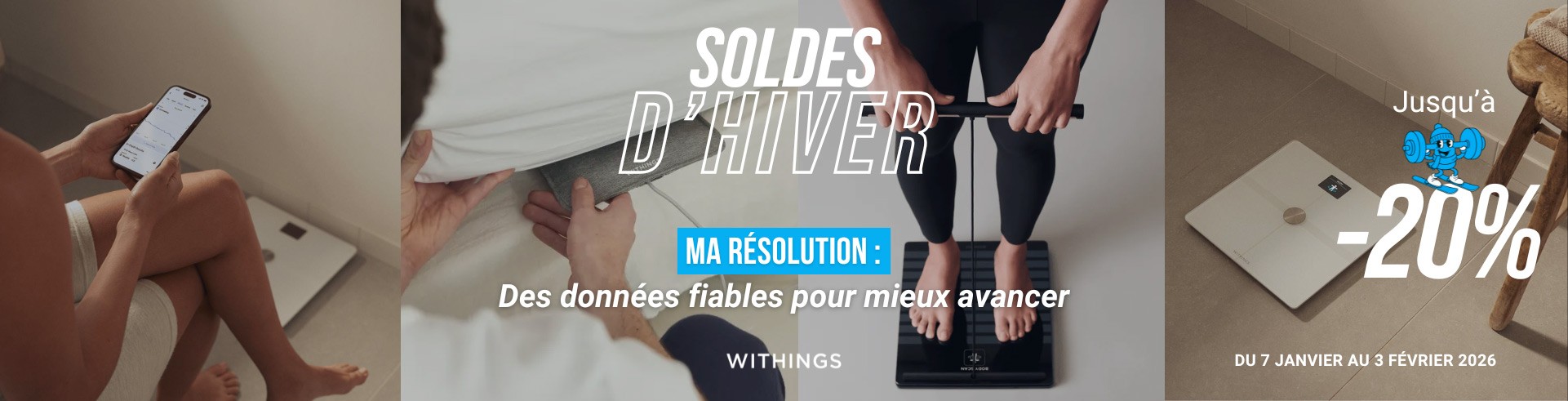 Soldes d'hiver Withings