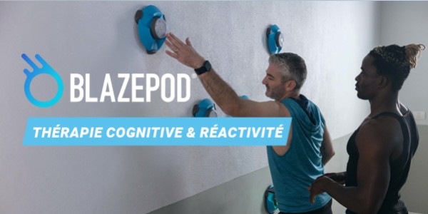 Thérapie cognitive et réactivité avec BlazePod