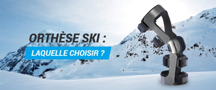 Les genouillères et orthèses ligamentaires pour le ski