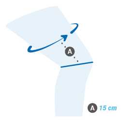 Genouillère ligamentaire Stabimed Pro, Medi - Varoise Medical